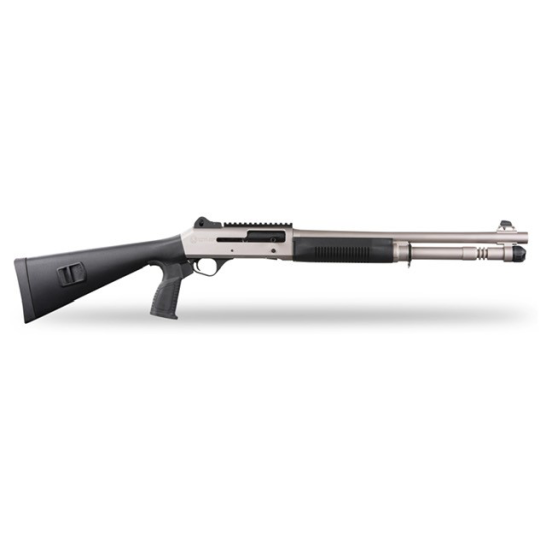Panzer Arms M4 Marine PAM4MTSSS 12ga Semi Auto 18.5" Nickel Finish 5rd - View 2
