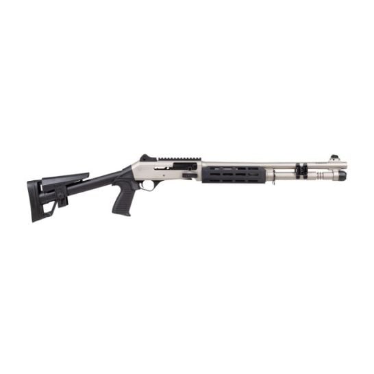 Panzer Arms PAM4CSMMFSS M4 Speed Pro 12ga Semi Auto Nickel 18.5" Barrel - View 2