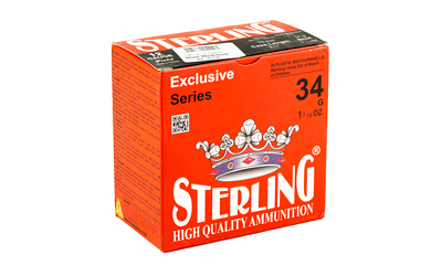 Sterling 8698779951023 12 Gauge 2.75" #4 Shot Shell, 1 3/16 oz, 25 Rounds - View 3