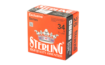 Sterling 8698779951023 12 Gauge 2.75" #4 Shot Shell, 1 3/16 oz, 25 Rounds - View 4