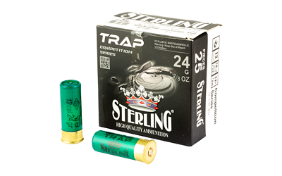 GLOBAL ORDNANCE STERCOMP 12GA 24 GR #8 TRAP 25/BX 250/CS - View 2