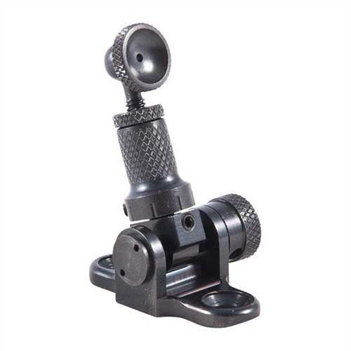 RIFLE FIXED PEEP BULLSEYE REAR SIGHT BLACK - View 2