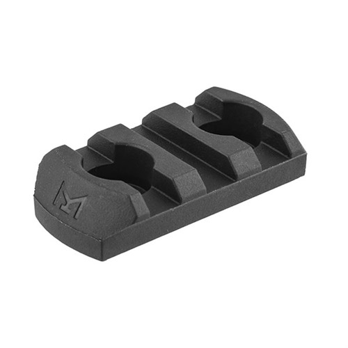 Magpul MAG589-BLK M-LOK Polymer Rail 3 Slots Black - View 2