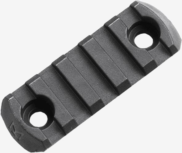 Magpul MAG590-BLK M-LOK Polymer 5-Slot Rail Section - Black - View 2