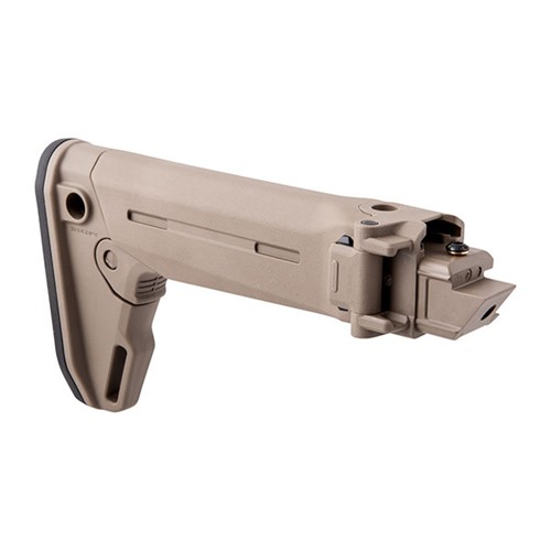 Magpul MAG585FDE Zhukov-S Folding Stock Flat Dark Earth for AK-Platform - View 3