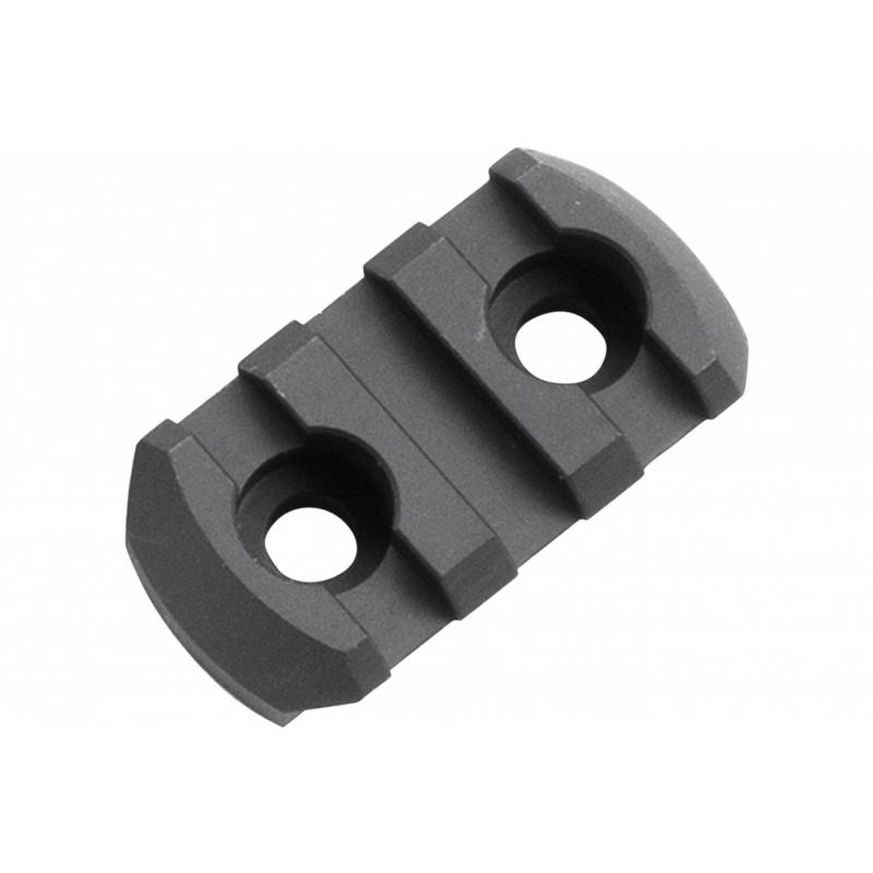 Magpul MAG580-BLK M-LOK Aluminum Rail 3 Slots Black - View 2