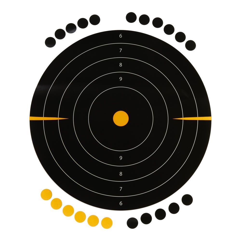 Allen EZ Aim 15317-25 Bullseye Target 12 Inch Self Adhesive 25 Pack - View 2