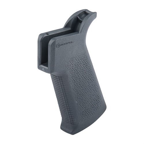 Magpul MAG539-GRY MOE SL Grip AR15/M4 Gray with Aggressive Texture - View 2