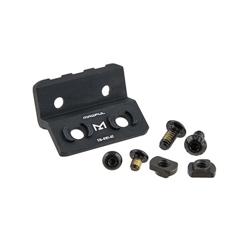 Magpul MAG604-BLK Offset Light/Optic Mount M-LOK Black Anodized Aluminum - View 2
