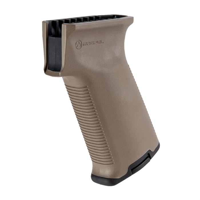 Magpul MAG537-FDE MOE+ AK Grip Flat Dark Earth Polymer Rubber Overmold - View 2