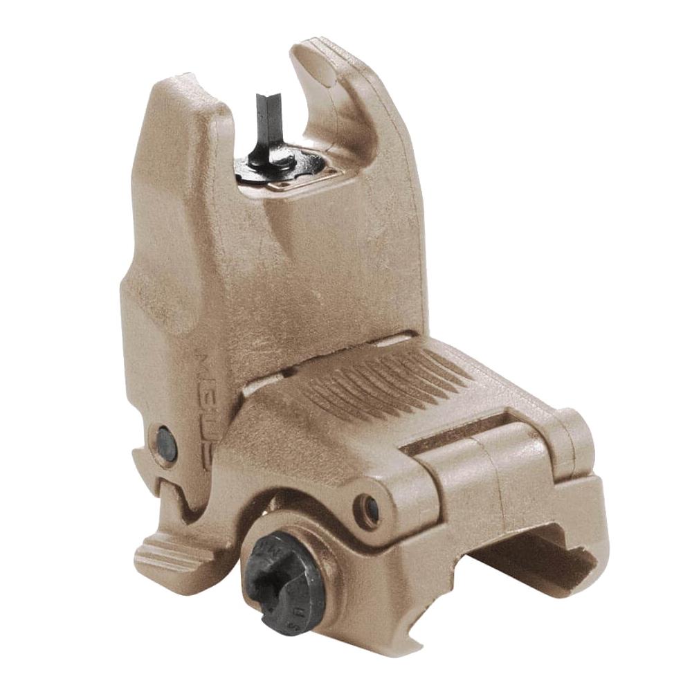 Magpul Mbus AR Front Flip-Up Sight Gen 2 FDE Back-Up Post - View 2