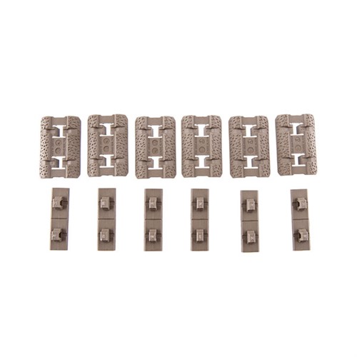 Magpul M-LOK Type 2 Flat Dark Earth Rail Cover (MAG603-FDE) - View 2