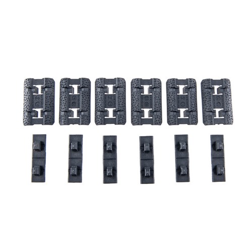 Magpul MAG603-GRY M-LOK Rail Covers Type 2 Stealth Gray - View 2