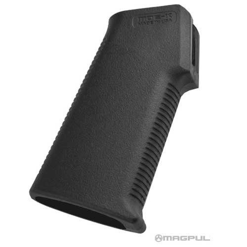 Magpul MAG438-BLK MOE-K AR-15/M4 Pistol Grip Black Polymer 20 deg Angle - View 2