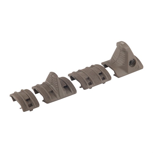 Magpul MAG511-FDE AR-15 XTM Hand Stop Kit, Flat Dark Earth, 4-Piece Set - View 2