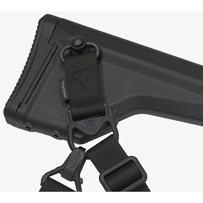 Magpul MAG333BLK Sling Mount Kit Type 1 made of Steel with Phosphate Black Finish for SGA, MOE Rifle, MOE Fixed Carbine, MOE AK, Zhukov-S, Hunter 700 & Hunter X-22 Stocks - View 3