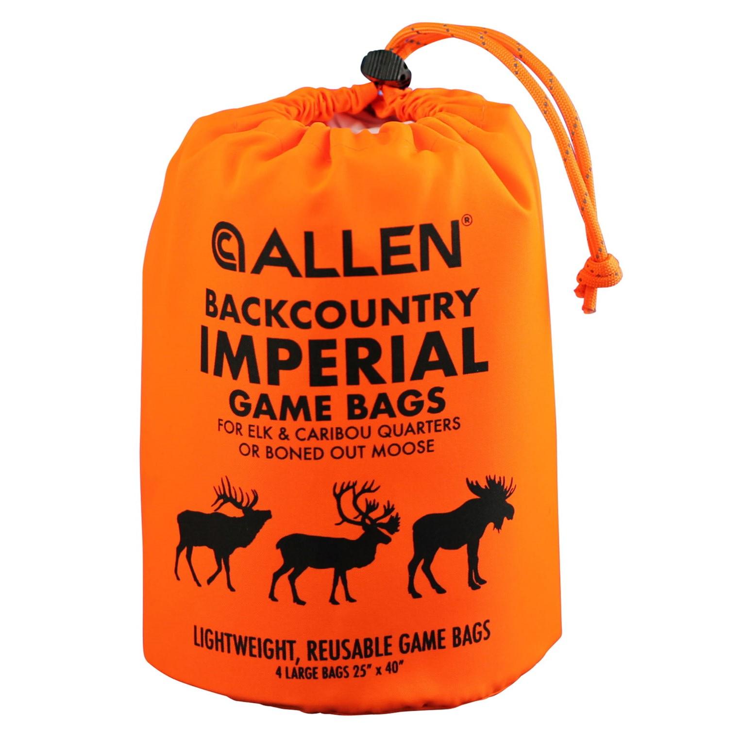 Allen BackCountry Imperial Elk Game Bag Set Orange Polyester 4 Bags 6590 - View 2