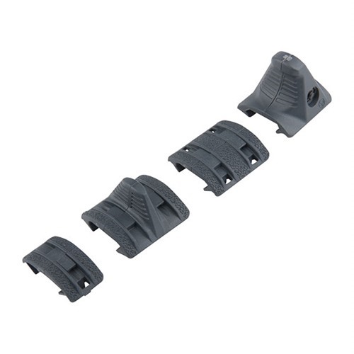 Magpul MAG511-GRY XTM Hand Stop Kit Gray for 1913 Picatinny Rails - View 2