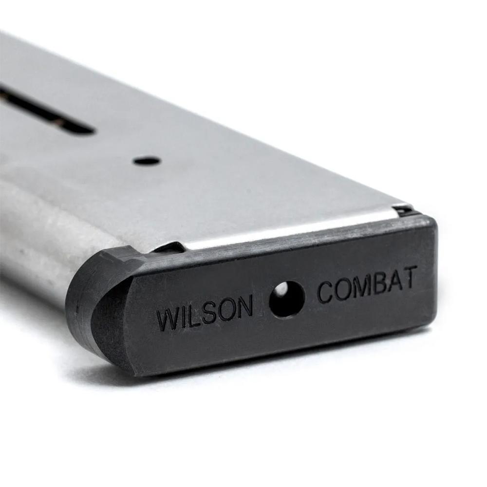 Wilson COMBAT 1911 45 ACP 8rd Stainless Lo-Profile Base Pad Magazine (47DC) - View 2