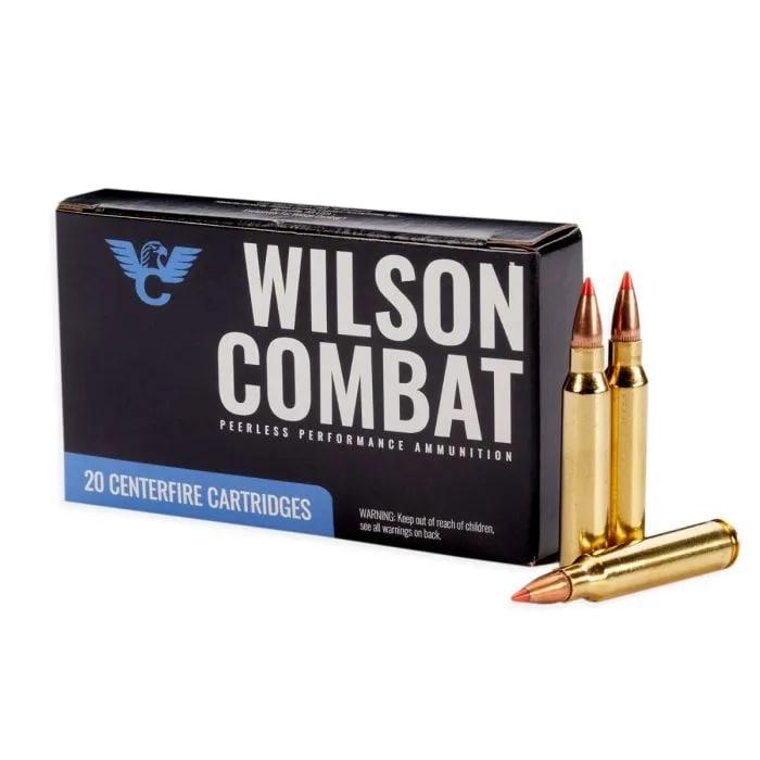 Wilson Combat V-MAX Rifle Ammunition .223 Rem 60gr PT 2750 fps 20/ct - View 2