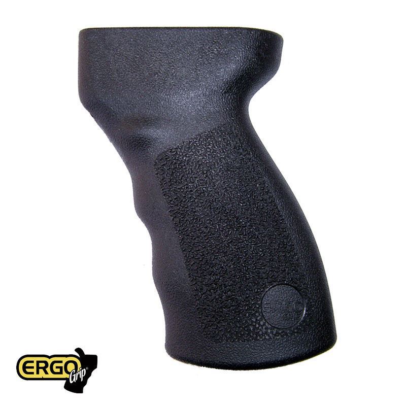 ERGO Classic AK Rigid Grip-Black, Polymer Construction, Ambidextrous, Smooth Finger Grooves, Textured Finish, 4130-BK - View 2