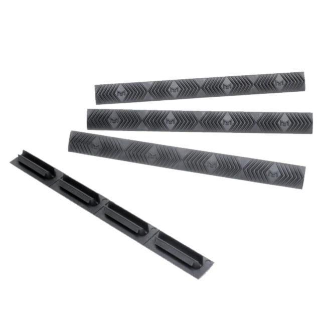 Ergo Modular Wedgelok Rail Covers Graphite Grey 4/ct - View 2
