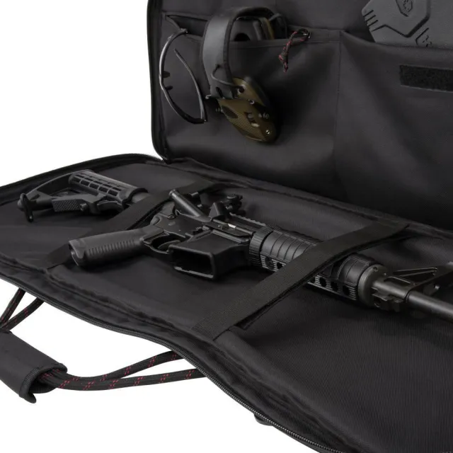 Allen Tac-Six 38" Unit Tactical Rifle Case: Holds 2 Rifles, Large Pockets, Padded Strap - View 2