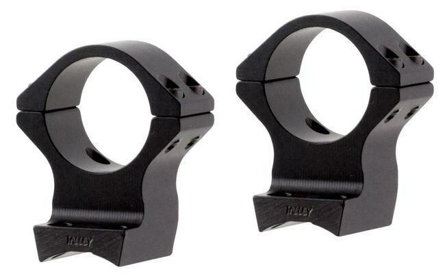 Talley 950735 Scope Mount/Ring Combo 1" Tube Black Anodized High - View 2
