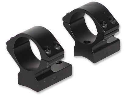 Talley 930734 Scope Mount/Ring Combo 1" Tube Black Anodized Low Rings - View 2