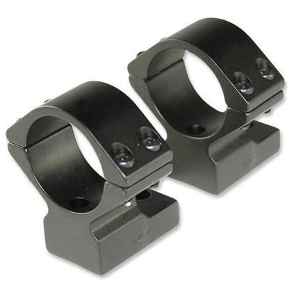 Talley 940714 Scope Mount/Ring Combo 1" Medium Tikka T3/T3x Black - View 2