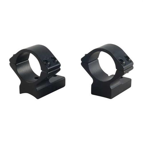 Talley 93X700 Scope Mount/Ring Combo 1" Tube Black Anodized Low Rings - View 2