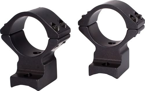Talley 950725 2-Piece 1" High Matte Scope Mounts for Savage/Ruger/TC - View 2
