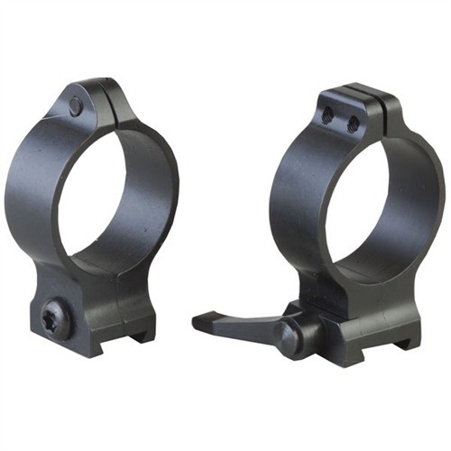 Talley 600003 30mm Low Matte Blue Quick Detach Scope Rings - View 2