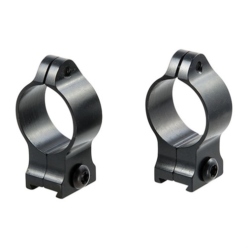 TALLEY 100005 1" High Satin Blue Fixed Scope Rings - View 2