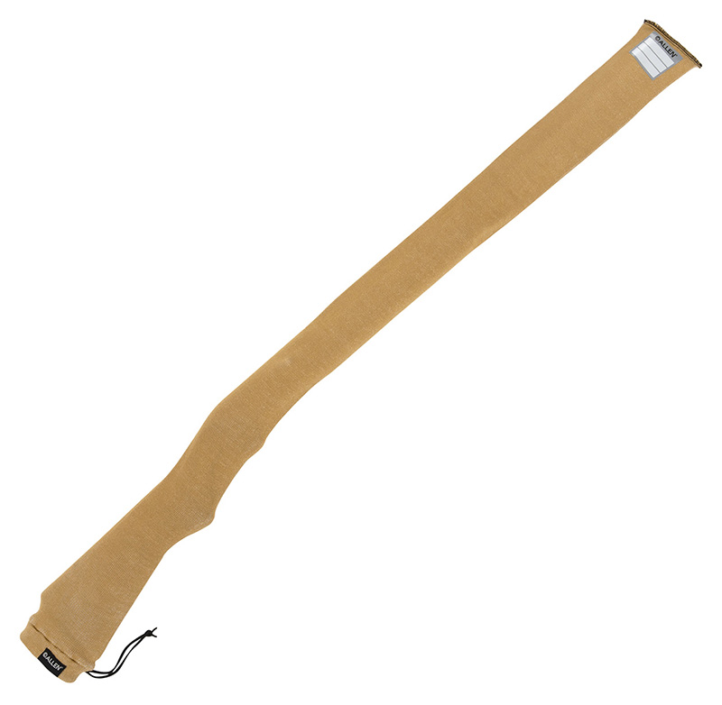 Allen 13172 Firearm Sock Coyote Silicone-Treated Knit 52" L x 3.75" W - View 2