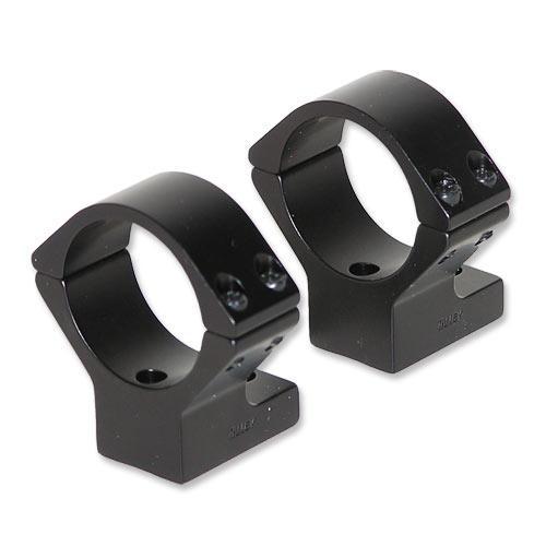 Talley 740714 Scope Mount 30mm Medium Rings Black Anodized Tikka T3/T3x - View 2