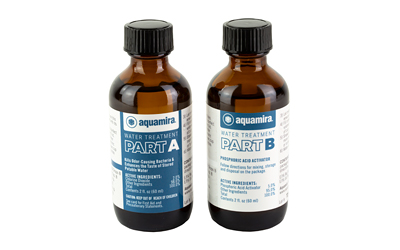 Aquamira Water Treatment Drops 2 oz Glass Bottles Treats Up to 60 Gallons - View 2