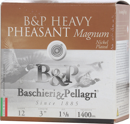 Baschieri & Pellagri 123B58H5 12Ga 3" 1-5/8oz #5 1400fps 25/Box - View 2