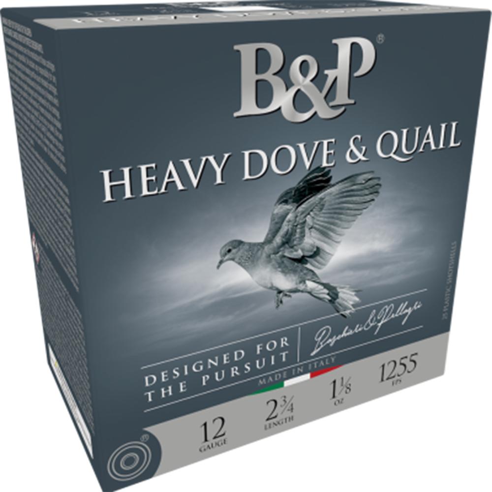 B&P 12B18d8 Heavy Dove & Quail 12Gauge 2.75" 1 1/8Oz 8Shot 25 CA7C08HDA003 - View 2