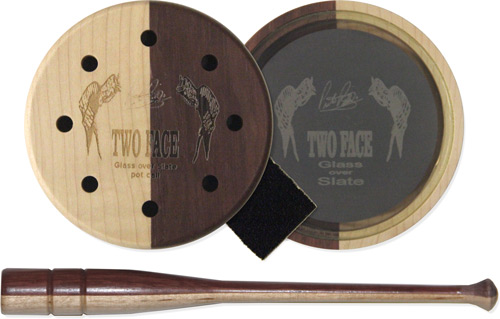 Pittman P313 Two Face Glass Pot Turkey Call by Preston Pittman - View 2