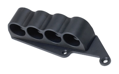 Mesa Tactical 90320 Left Side Saddle 12 Gauge 4 Shells Black - View 2