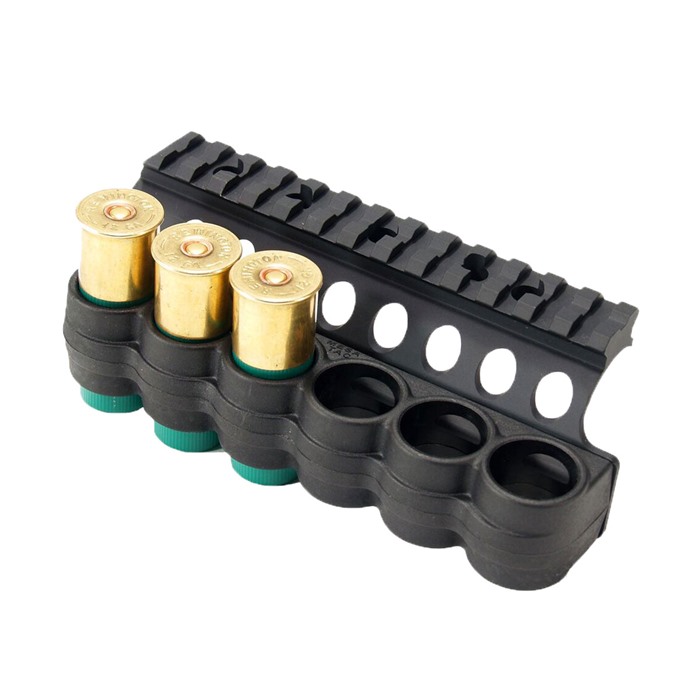 Mesa Tactical 94930 SureShell Polymer Carrier Rail Benelli M4 12GA 6RD - View 2