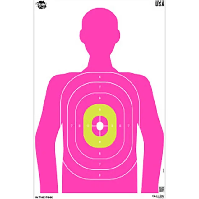 Allen EZ-Aim Fun In The Pink Silhouette Target 23x35 inch 3 Pack - View 2