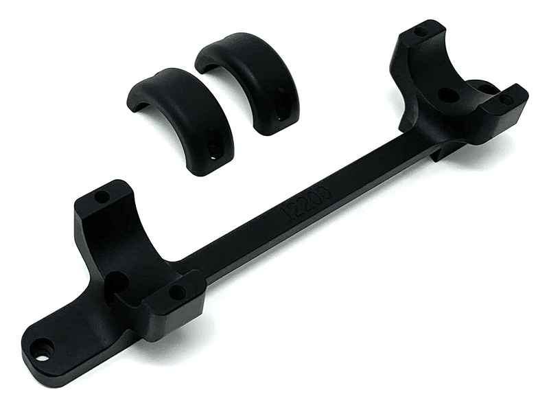DNZ Products 12200 Game Reaper 1" High Scope Mount Black Long Action - View 2