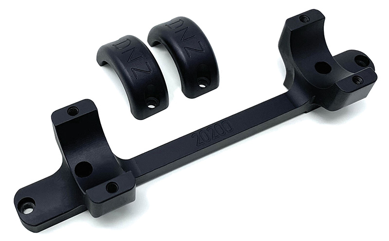 DNZ Products Savage Round Receiver Short Action High Black - View 2