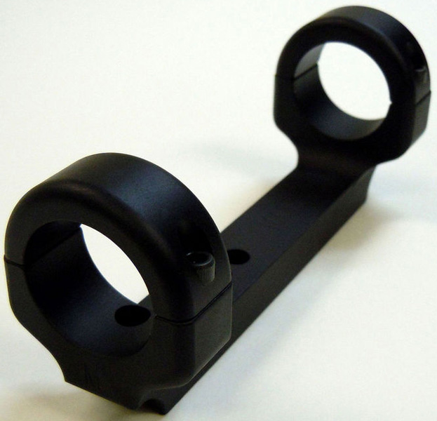 DNZ 10005 Game Reaper 1" Scope Mount/Ring Combo Silver Medium Aluminum - View 2