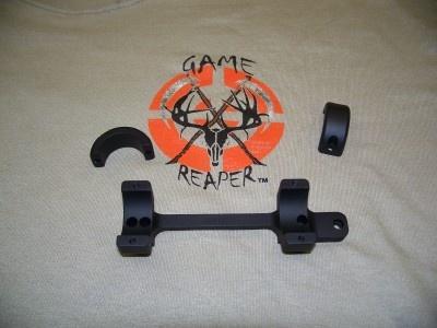DNZ Products 62700 Game Reaper Remington Model 7 Scope Mount 1" Black - View 2