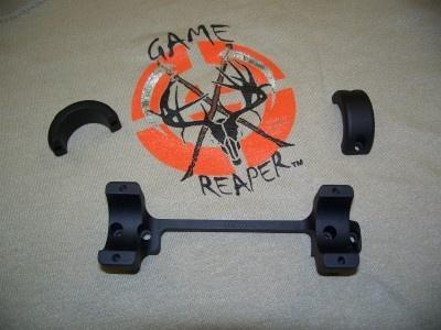 DNZ Products 42200 Game Reaper Savage 93R17 Scope Mount 1" Medium Black - View 2