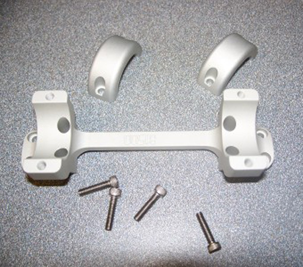 DNZ 81500S Browning X-Bolt Medium Scope Mount Silver - View 2