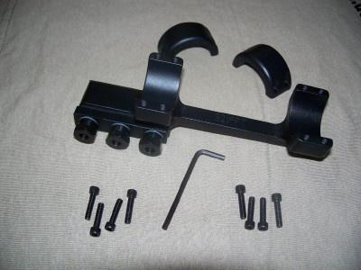 DNZ Freedom Reaper Mount 3.8" Forward 30mm f/Picantinny Rail Alum 321FPT - View 2